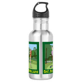 Cartoon Golf Birdie Juice Waterfles