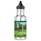 Cartoon Golf Birdie Juice Waterfles (Rechts)