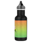 Cartoon Golfer-ontwerp Waterfles (Rechts)