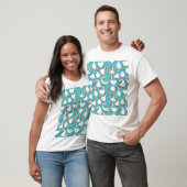 Cartoon Goose Grappig  Illustratie T-shirt (Unisex)