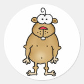 Cartoon Gopher Stickers (Voorkant)