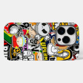 Cartoon graffiti Case-Mate iPhone case (Achterkant (horizontaal))