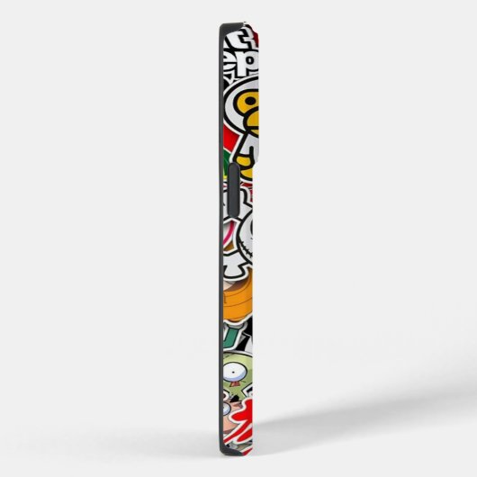 Cartoon graffiti Case-Mate iPhone case (Achterkant / Rechts)