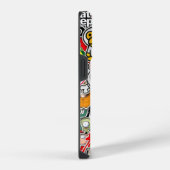Cartoon graffiti iPhone hoesje (Rechterkant)