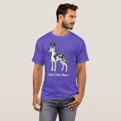 Cartoon Great Dane T-shirt (Voorkant volledig)