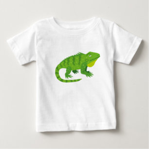 Cartoon Green Iguana Illustratie