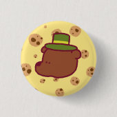 Cartoon Grizzly Button (Voorkant)
