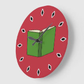 Cartoon Groen Boek Grote Klok (Hoek)