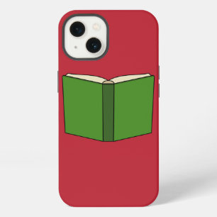 Cartoon groen boek iPhone 13 hoesje
