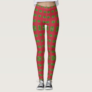 Cartoon Groen Boek Leggings