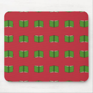 Cartoon Groen Boek Muismat