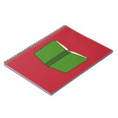 Cartoon Groen Boek Notitieboek (Linkerzijde)