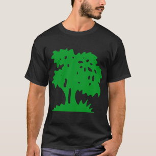 Cartoon - groen gras t-shirt