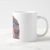 Cartoon Grote Koffiekop (Rechts)
