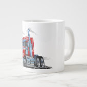 Cartoon Grote Koffiekop (Voorkant rechts)