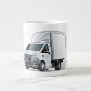 Cartoon Grote Koffiekop