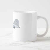 Cartoon Grote Koffiekop (Rechts)