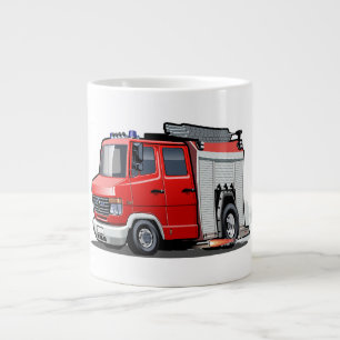 Cartoon Grote Koffiekop