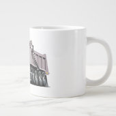 Cartoon Grote Koffiekop (Rechts)