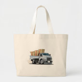 Cartoon Grote Tote Bag (Voorkant)