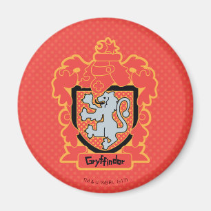 Cartoon Gryffindor Crest Magneet