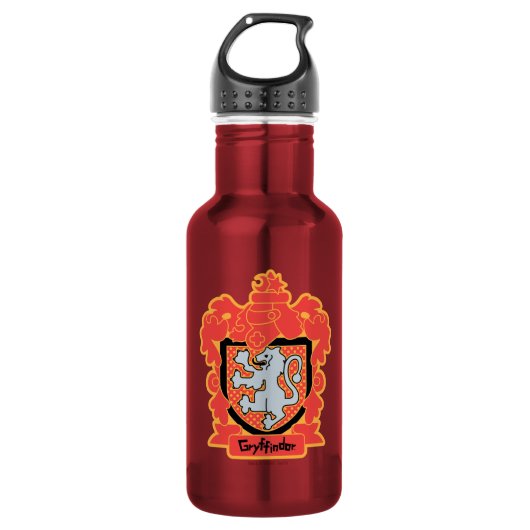 Cartoon Gryffindor Crest Waterfles (Voorkant)