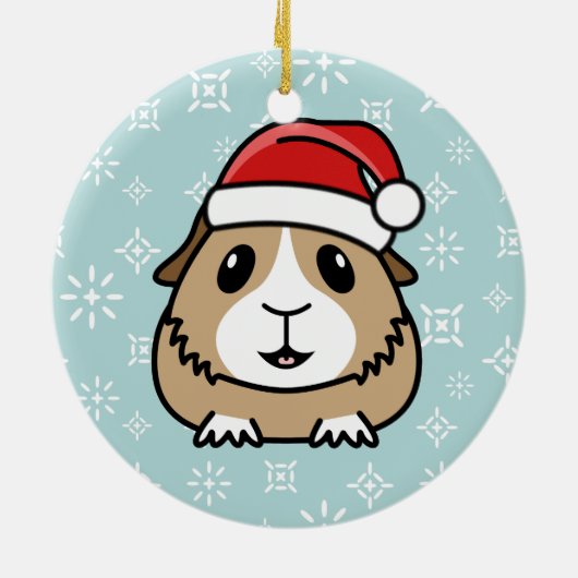 Cartoon Guinee-Bissau Keramisch Ornament (Achterkant)