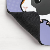 Cartoon Guinee Pig (glad haar) Muismat (Hoek)