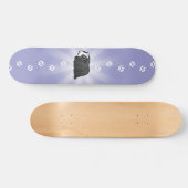 Cartoon Guinee Pig (lang haar) Skateboard (Horizontaal)