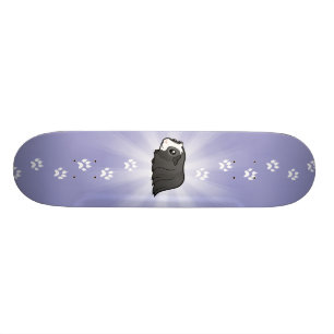 Cartoon Guinee Pig (lang haar) Skateboard