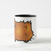 Cartoon Guinee Pig (wassend) Mok (Midden)