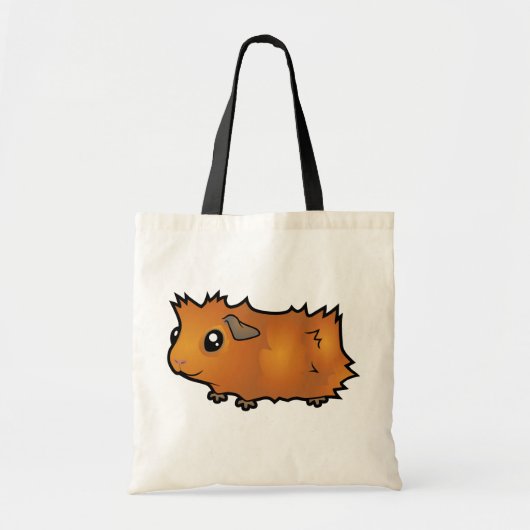 Cartoon Guinee Pig (wassend) Tote Bag (Voorkant)