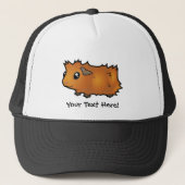 Cartoon Guinee Pig (wassend) Trucker Pet (Voorkant)