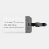 Cartoon Hagrid en Fang Character Art Bagagelabel (Achterkant horizontaal)