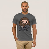 Cartoon Hagrid en Fang Character Art T-shirt (Voorkant volledig)