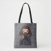 Cartoon Hagrid en Fang Character Art Tote Bag (Voorkant)
