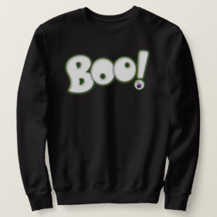 Cartoon Halloween BOO met wit spooktype Trui