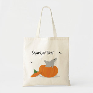 Cartoon Halloween Pumpkin Bats Tote Bag