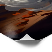 Cartoon Halloween Swing Dance Perfect Poster (Hoek)