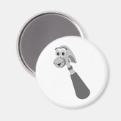 Cartoon Hammer Magneet (Voorkant / Achterkant)