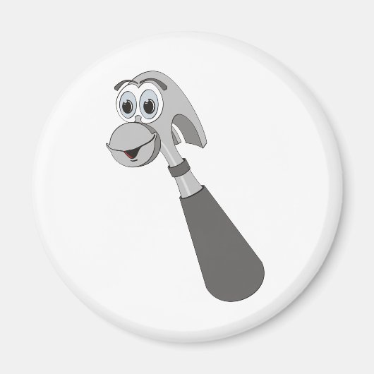 Cartoon Hammer Magneet (Voorkant)