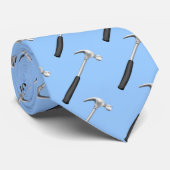 Cartoon Hammer stropdas (Opgerold)