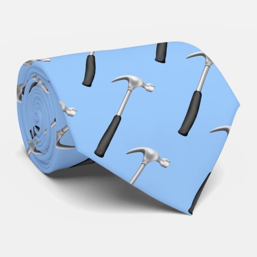 Cartoon Hammer stropdas (Opgerold)