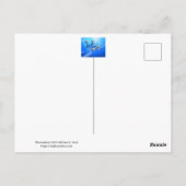 Cartoon Hammerhead Shark Briefkaart (Achterkant)