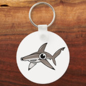 Cartoon Hammerhead Sleutelhanger (Voorkant)