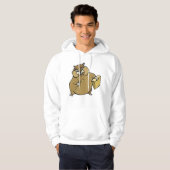Cartoon Hamster Hoodie (Voorkant volledig)