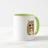 Cartoon Hamster Mok (Voorkant rechts)