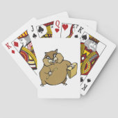 Cartoon Hamster Pokerkaarten (Achterkant)