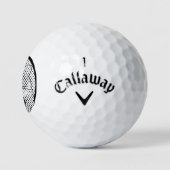 Cartoon Hamster Scarfed Joy Golfballen (Logo)