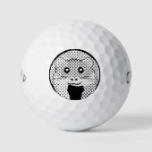 Cartoon Hamster Scarfed Joy Golfballen (Voorkant)